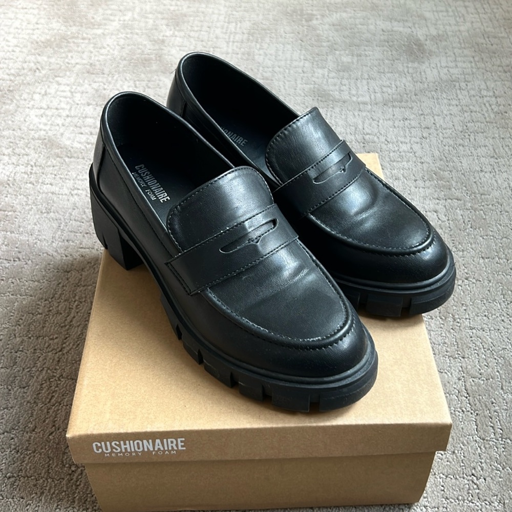 Cushionare Pierce Platform Lug Sole Loafer 8.5
